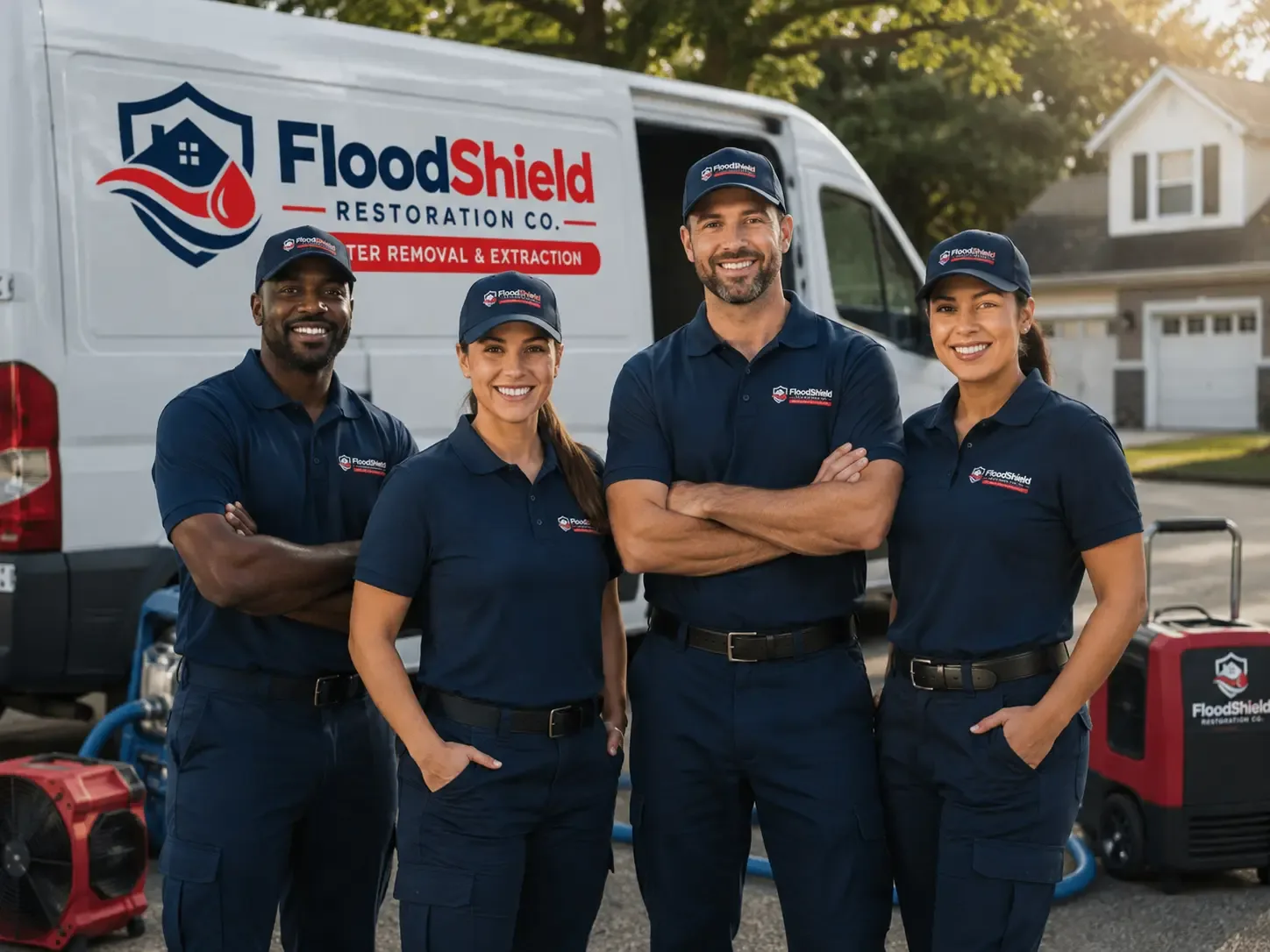 Flood Damage Restoration company in Bellville, TX