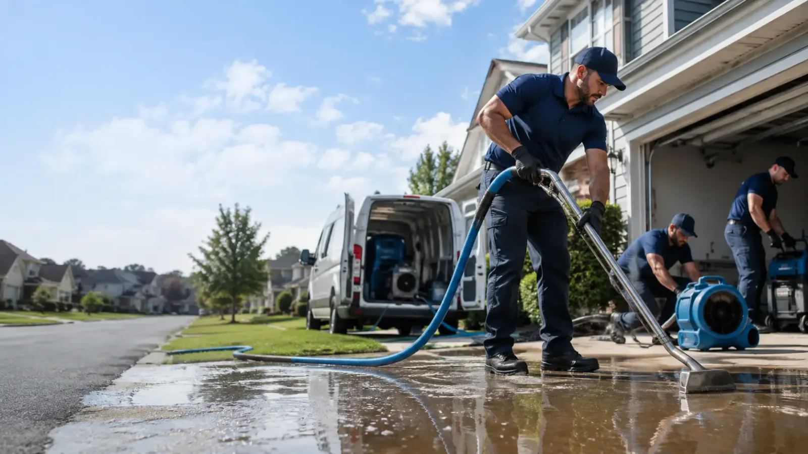 Flood Damage Restoration in Bellville, TX
